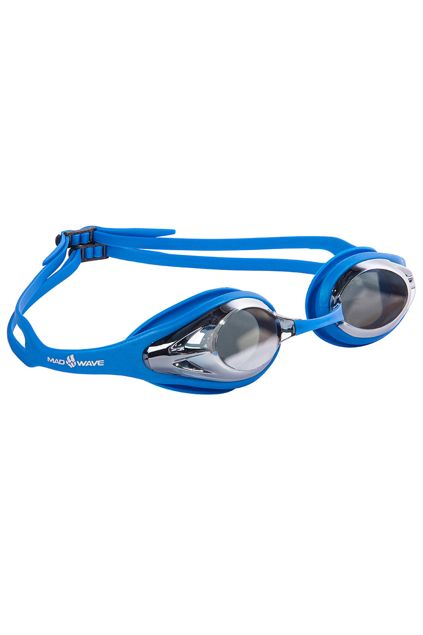Mad Wave Alligator Mirror Training Goggles - Aqua Style Saudi Arabia