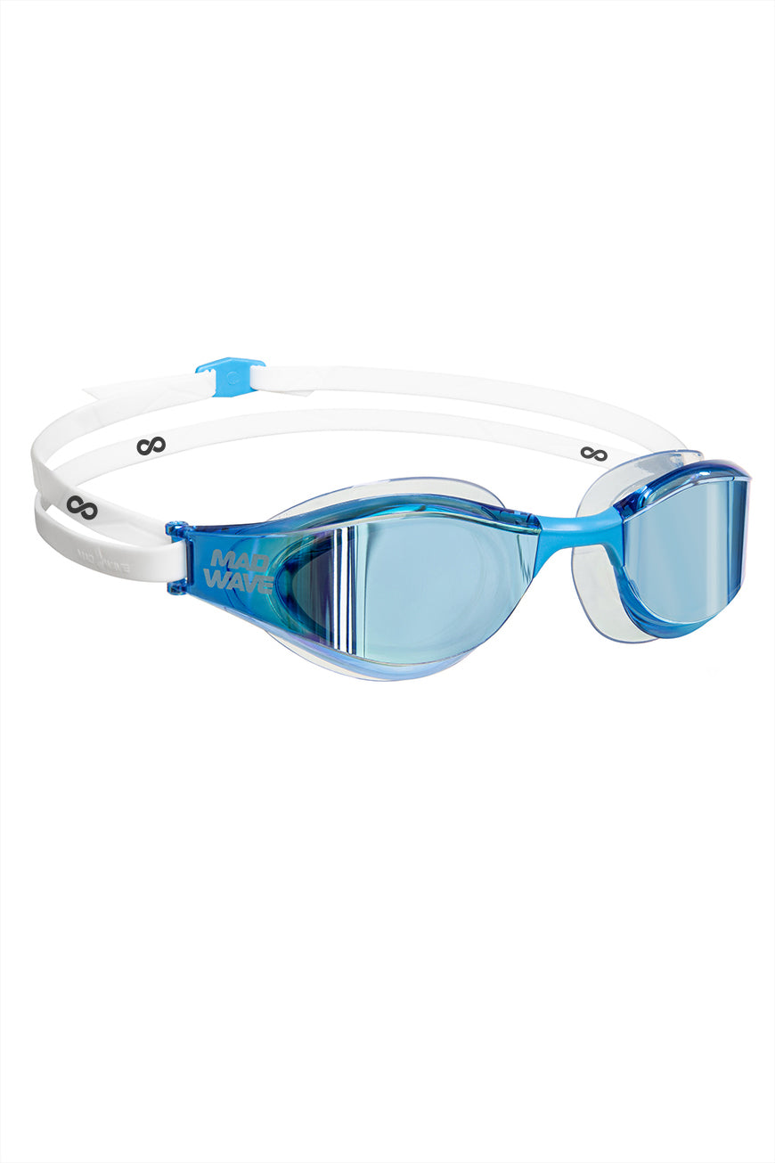 Mad Wave Aqua Fusion Nano Rainbow Racing Goggles
