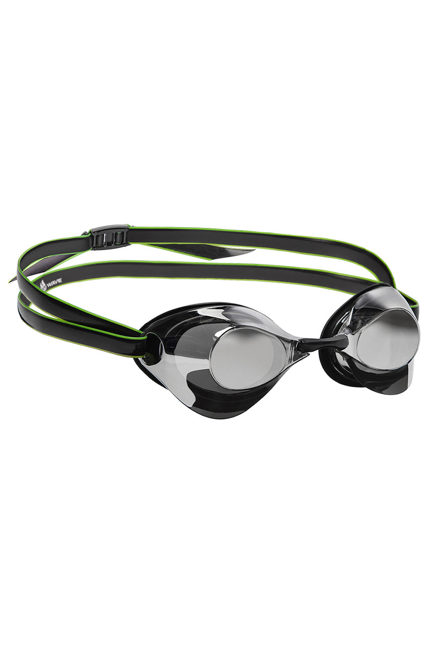 Mad Wave Turbo Racer II Mirror Goggles - Aqua Style Saudi Arabia