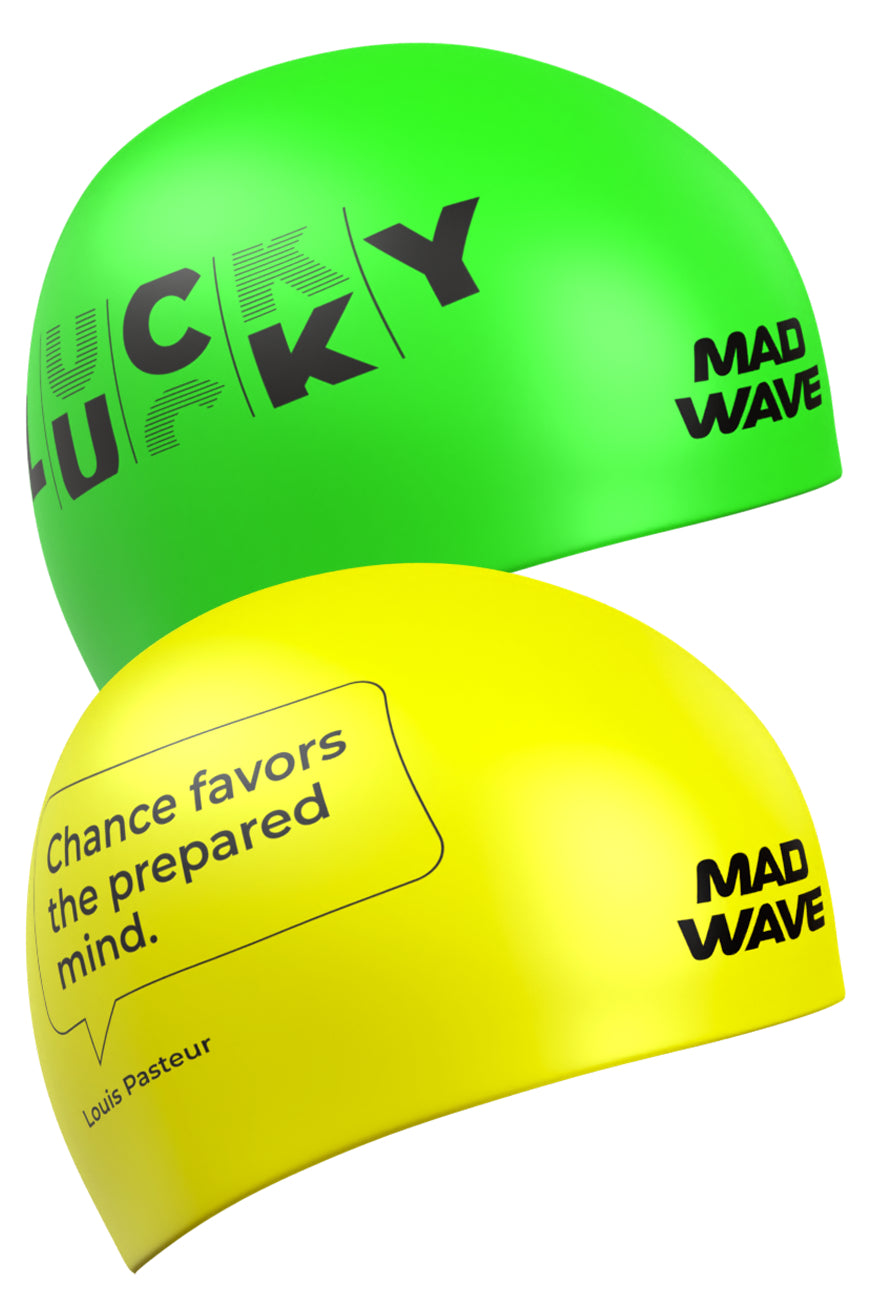 Mad Wave Lucky Reversible Silicone Swim Cap