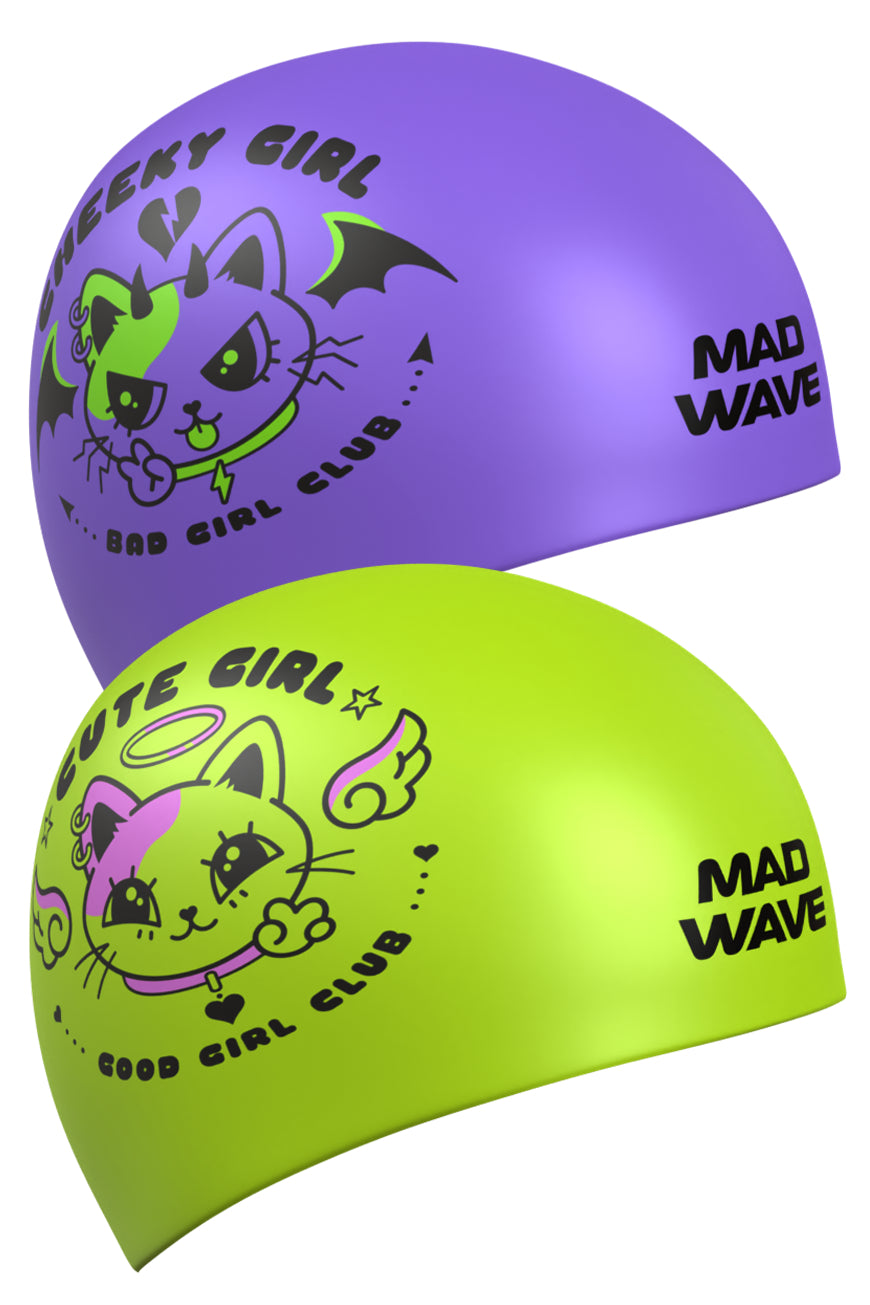 Mad Wave Cuties Reversible Silicone Swim Cap