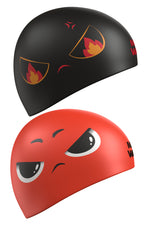 Mad Wave Reverse Angry Silicone Caps - Aqua Style Saudi Arabia