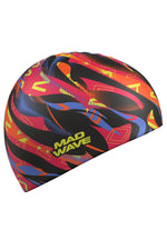 Mad Wave Silicone Caps (Flame printed) - Aqua Style Saudi Arabia