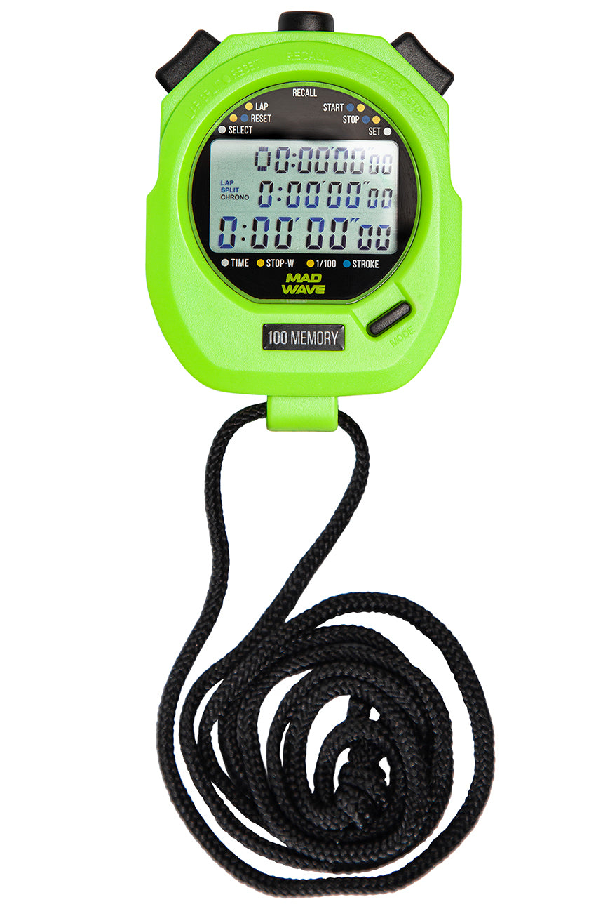 Mad Wave Stopwatch Sw-100 Memory - Aqua Style Saudi Arabia