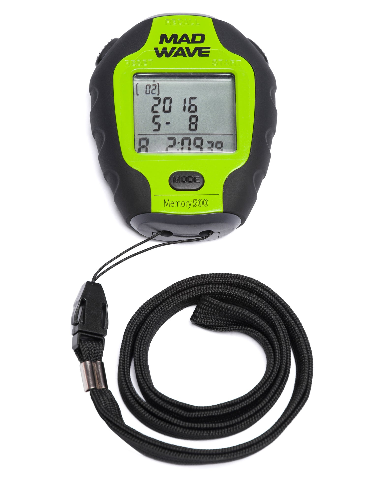 Mad Wave Stopwatch 500 Memory
