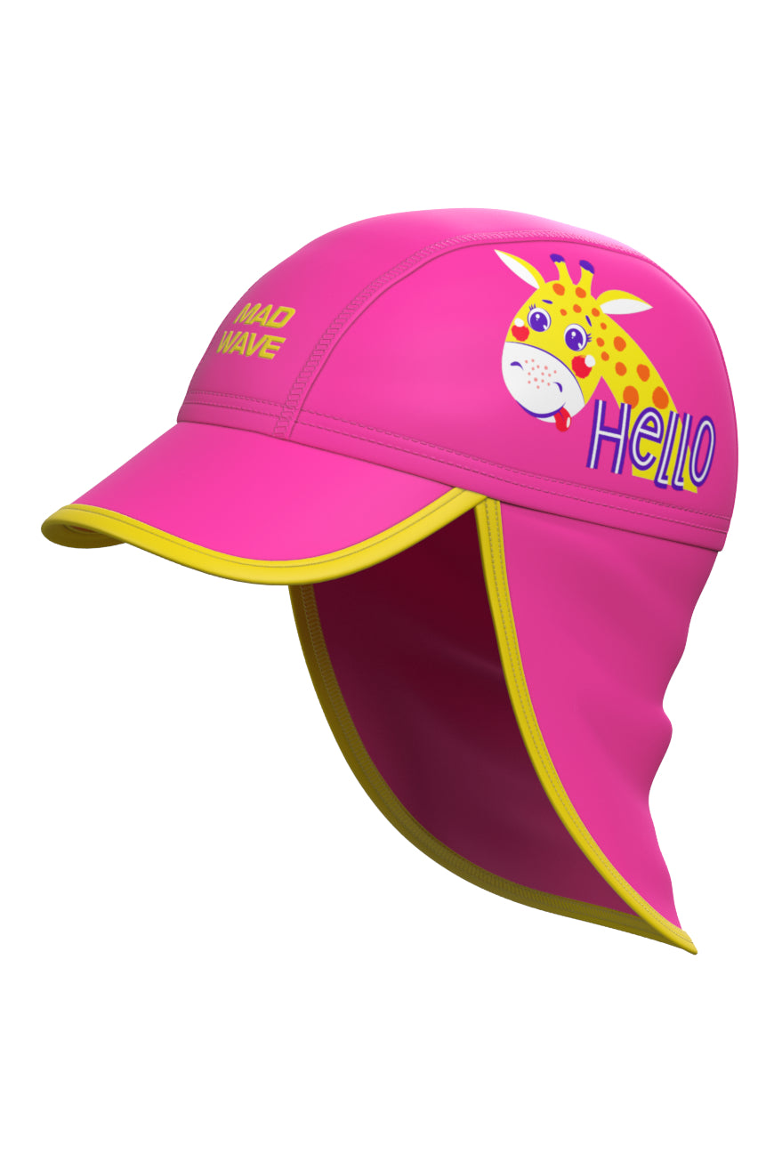 Mad Wave Girls' Trucket Hat with Neck Cover - Aqua Style Saudi Arabia