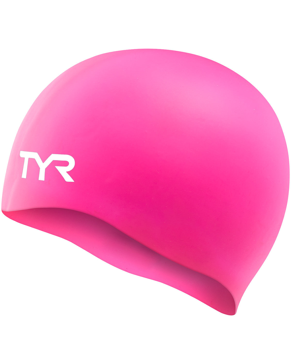 TYR Adult Wrinkle Free Silicone Training Swim Cap in Gold / Green / NVY, alternate product view