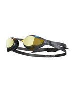TYR Adult Tracer-X Rzr Mirrored Racing Goggles-Gold/Black - Aqua Style Saudi Arabia
