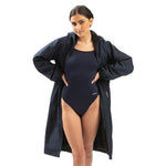 Dolfin Solid Unisex Navy Swim Parka - Aqua Style Saudi Arabia