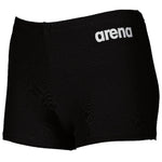 Arena Solid Short Junior Boys'' Training Swim Shorts-Black (Boys') - Aqua Style Saudi Arabia