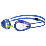 Arena Tracks Junior Swim Goggles – Clear/Blue- (Racing) - Aqua Style Saudi Arabia