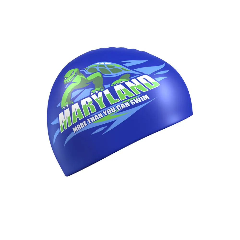 Mad Wave Silicone Caps (Maryland printed) - Aqua Style Saudi Arabia