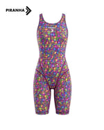 Piranha Girls' Training swimsuit open back - Aqua Style Saudi Arabia