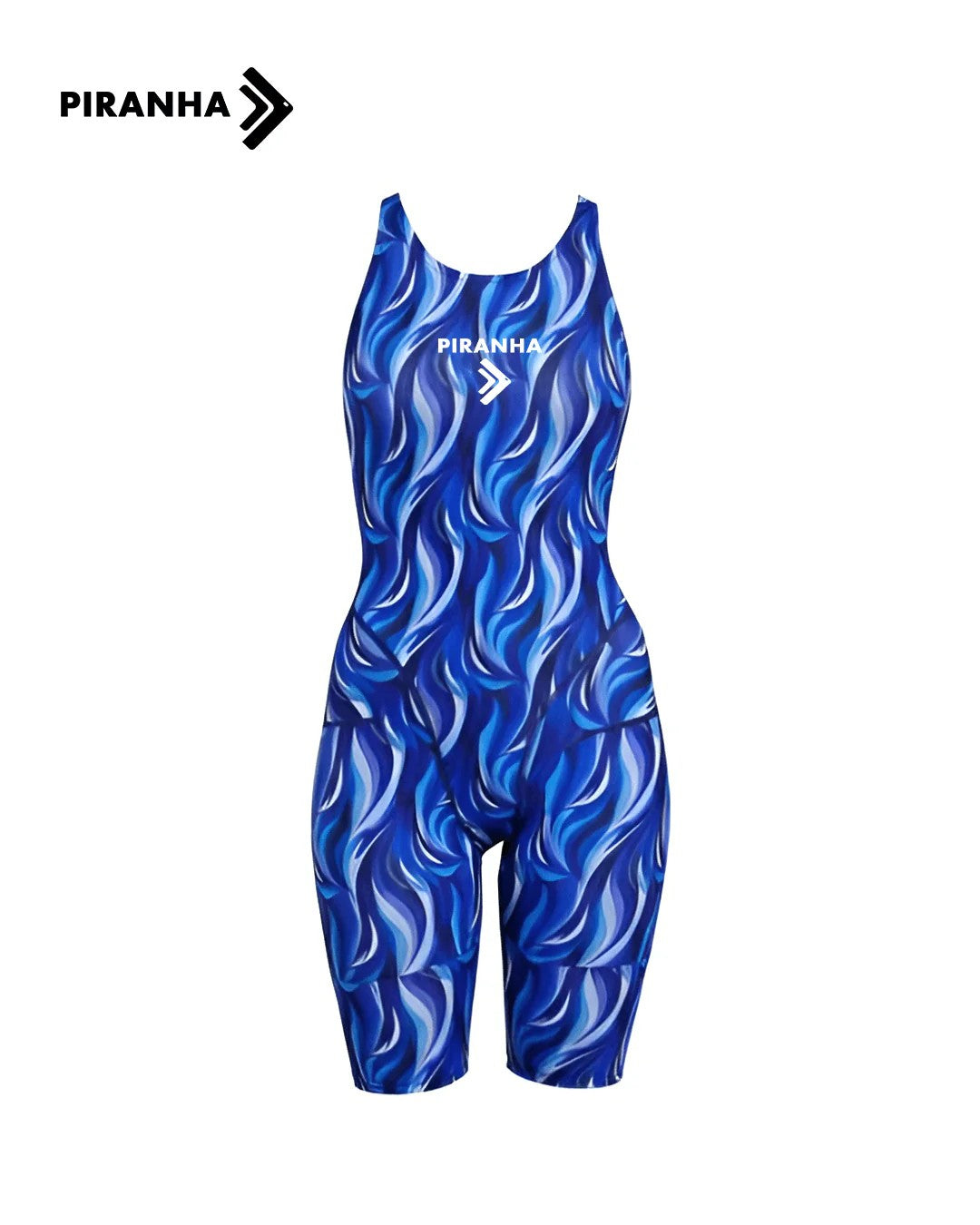 Piranha Girls Training swimsuit open back