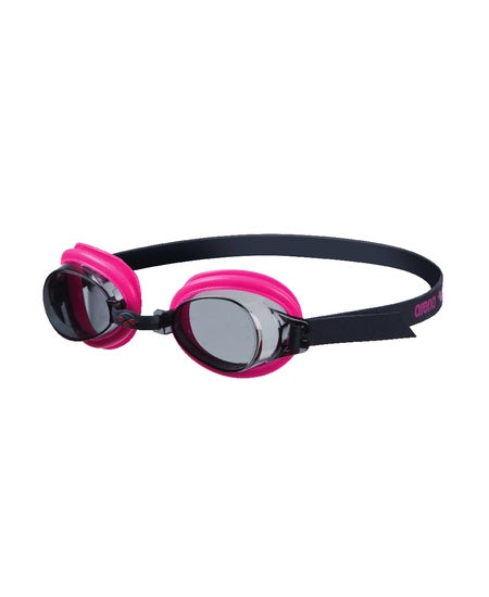 Arena Bubble 3 Junior Swim Goggles Black-Smoke-Fuchsia – Junior Unisex - Aqua Style Saudi Arabia