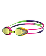 Arena Tracks Junior Mirror Swim Goggles-Violet/Fuchsia/Green – (Racing) - Aqua Style Saudi Arabia