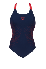 004055-740-W SPIRAL VISION SWIM PRO BACK ONE PIECE B-005-F-S
