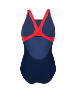 004055-740-W SPIRAL VISION SWIM PRO BACK ONE PIECE B-006-B-RS