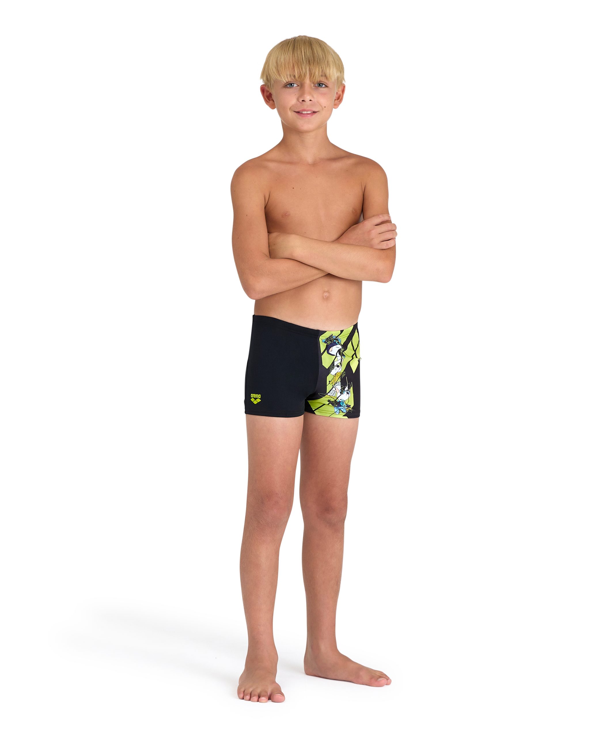 006003-500-BOY'S ARENA CATS SWIM SHORT-003