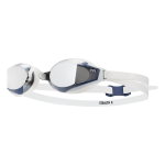 TYR Stealth-X Mirrored Performance Goggles-SILVER/WHITE