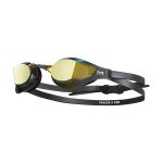TYR Adult Tracer-X RZR Mirrored Racing Goggles-GOLD/BLACK
