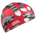 Mad Wave Raсcoons قباعات السباحة السيليكون