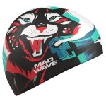 Mad Wave قباعات السباحة السيليكون (Lynx printed)