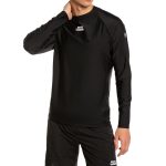 Men Long Sleeve Rashguard - Black