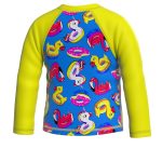 تيشيرت سباحة للأطفال بأكمام طويلة – حماية من الشمس